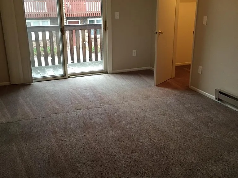 Master bedroom with two closets