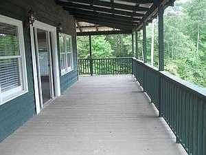 Covered wrap around porch