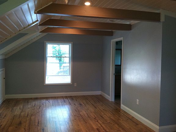 large space above garage