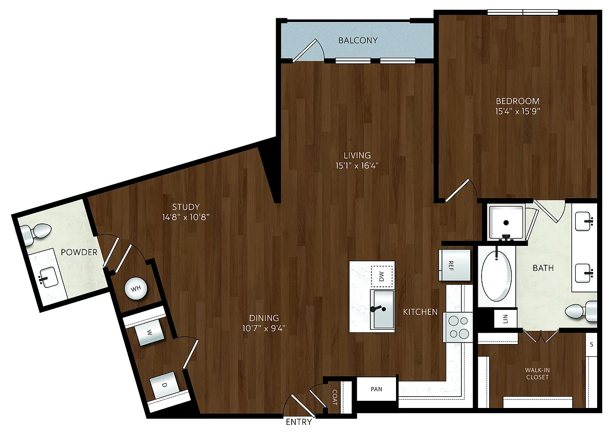 Floor plan A21