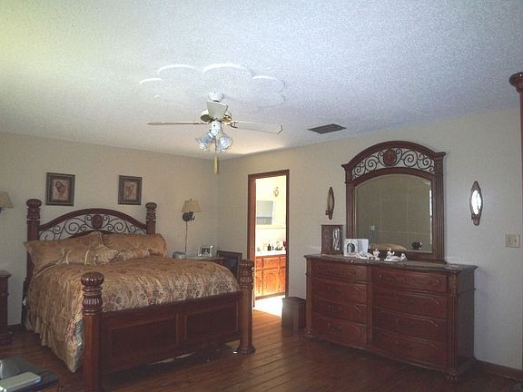 Pine Floor Master Bedroom