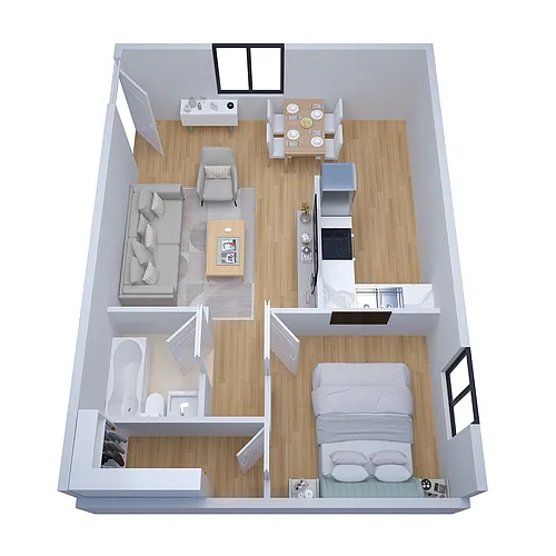 Floor plan A2