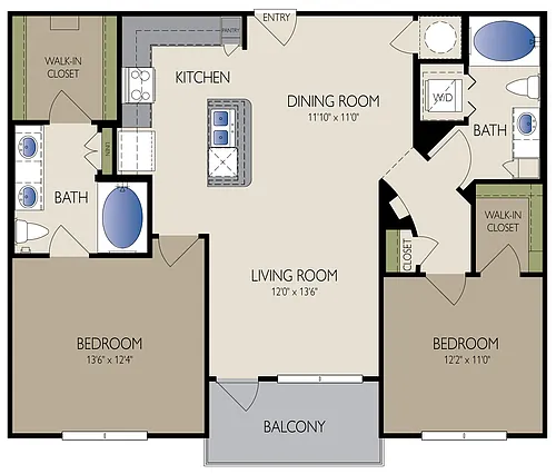 Floor plan Norfolk