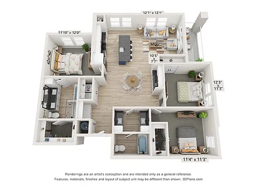 Floor plan C1