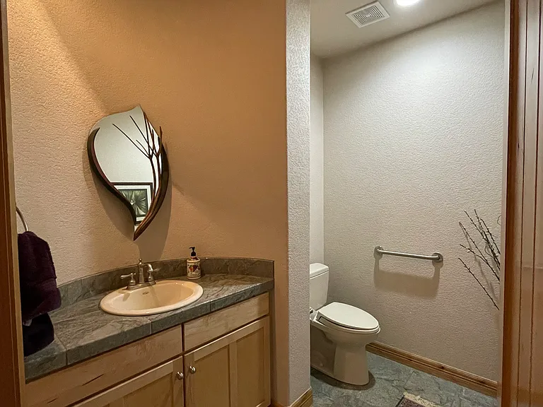 Main floor bathroom.