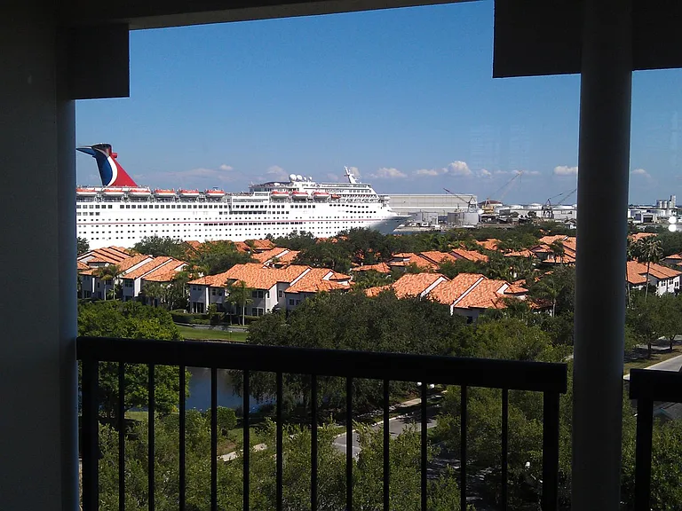 Balcony views.