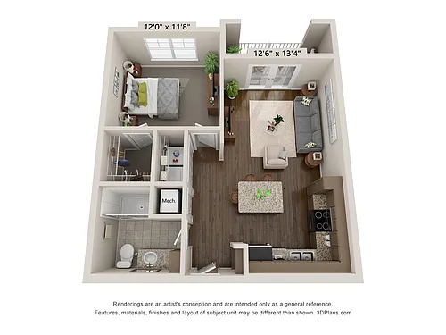 Floor plan A1