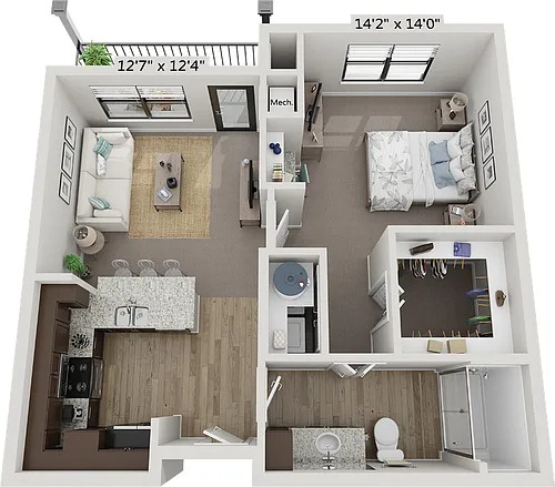 Floor plan Verona | A1