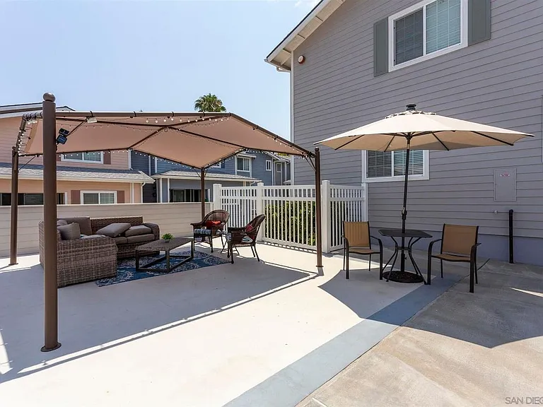 Outdoor community living space