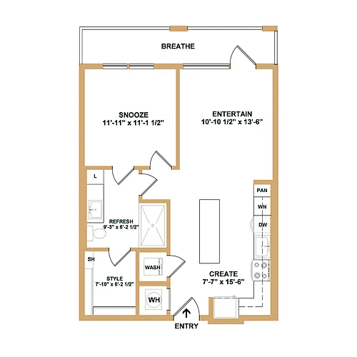 Floor plan A1