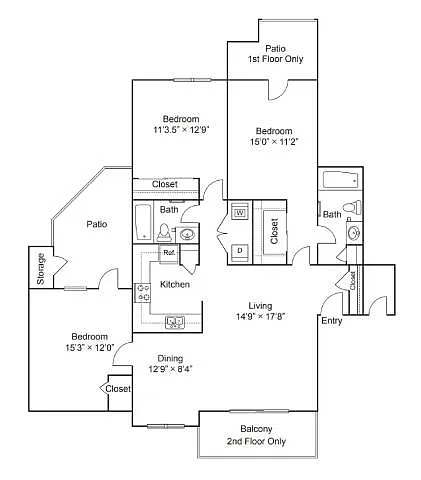 Floor plan C1
