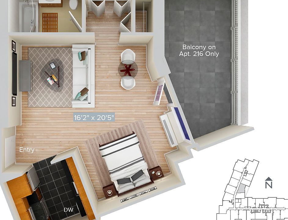 1st image of 4-75 48th Ave #616