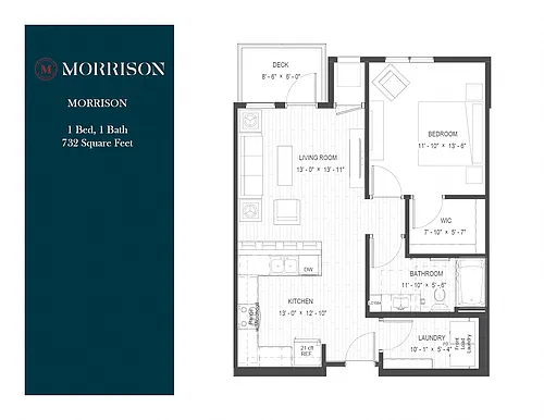 Floor plan Morrison