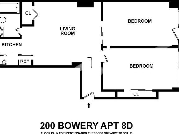 2nd image of 200 Bowery #D