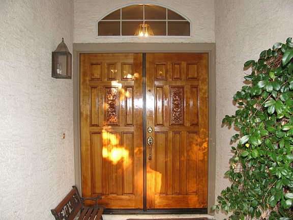 Front Entrance DBL Doors