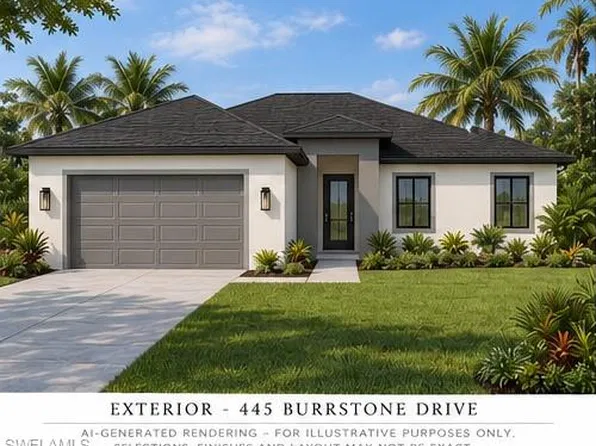 445 Burrstone DR, LEHIGH ACRES, FL 33974