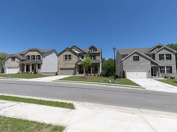 A scenic view of the stunning homes at Baxter Woods.