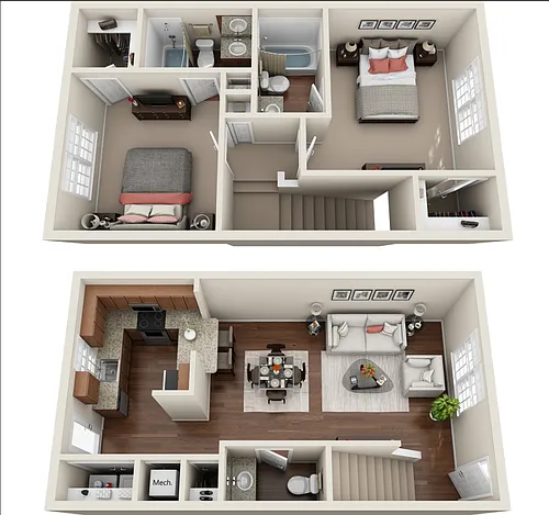 Floor plan 2C
