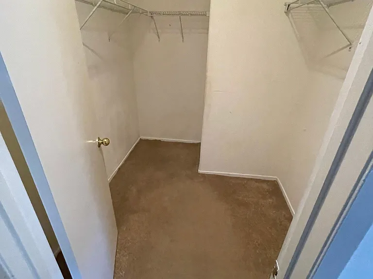 walk in closet now has LVP flooring