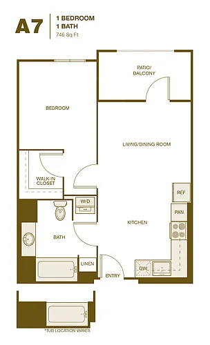 Floor plan A7