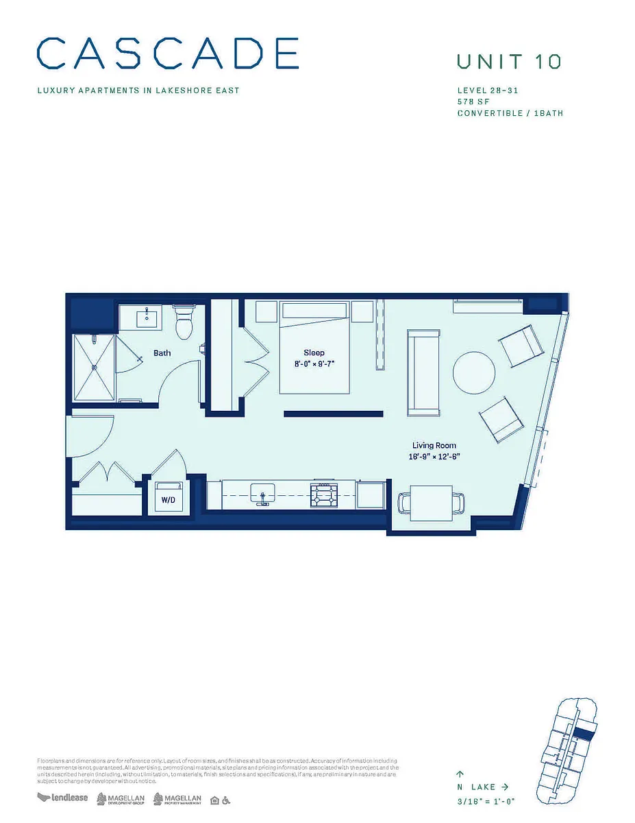Floor plan cacon10b