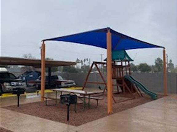 Playground / BBQ Area