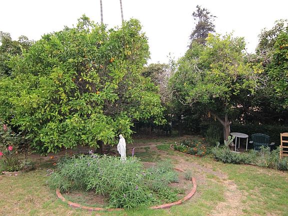 Large backyard (12,632 sf parcel)