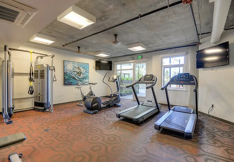 Club-quality fitness center