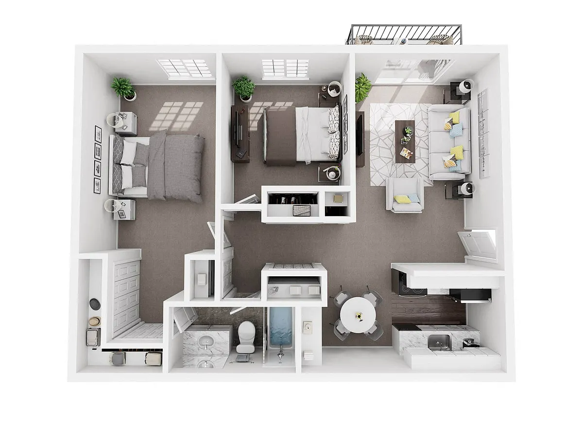 Floor plan Claremont Renovated