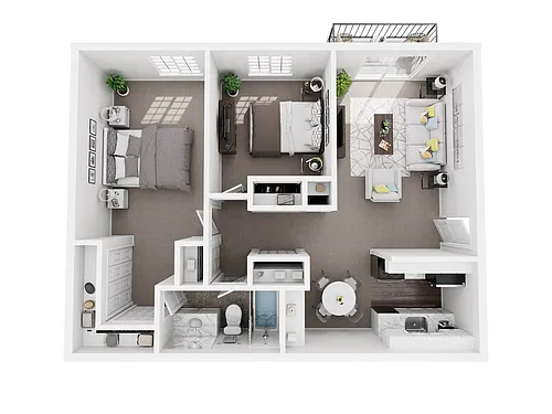 Floor plan Claremont Renovated