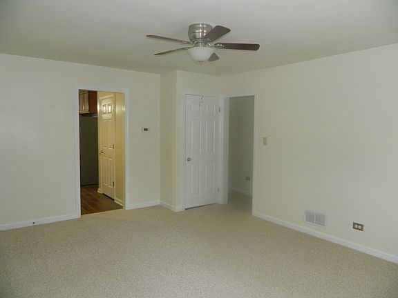 Living room is large