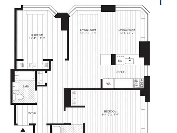 2nd image of 345 E 94th St APT 22C