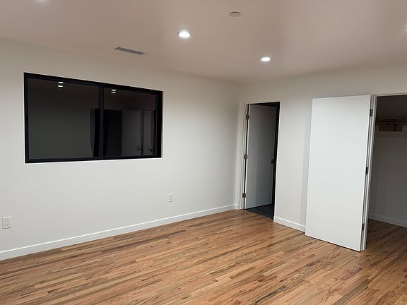 walking closet and private bathroom