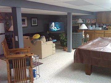 part of finished basement