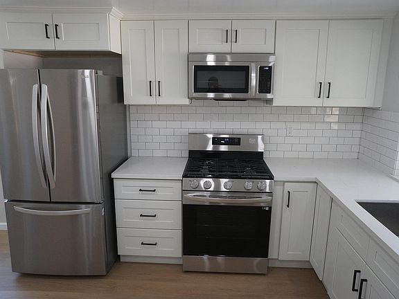 New stainless steel appliances