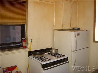 View of eat-in kitchen. 