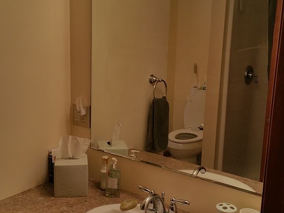 New basement bathroom shower