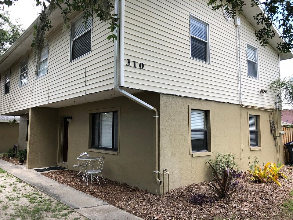 Front of building Unit B is on the left
