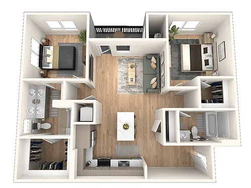 Floor plan B1