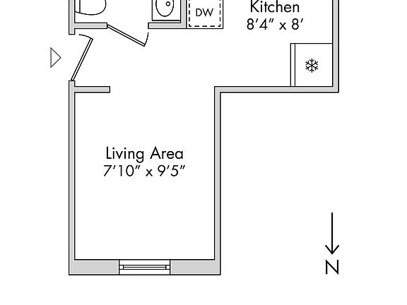 2nd image of 504 W 110th St #C