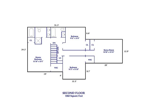 2nd Floor - Floor Plan
