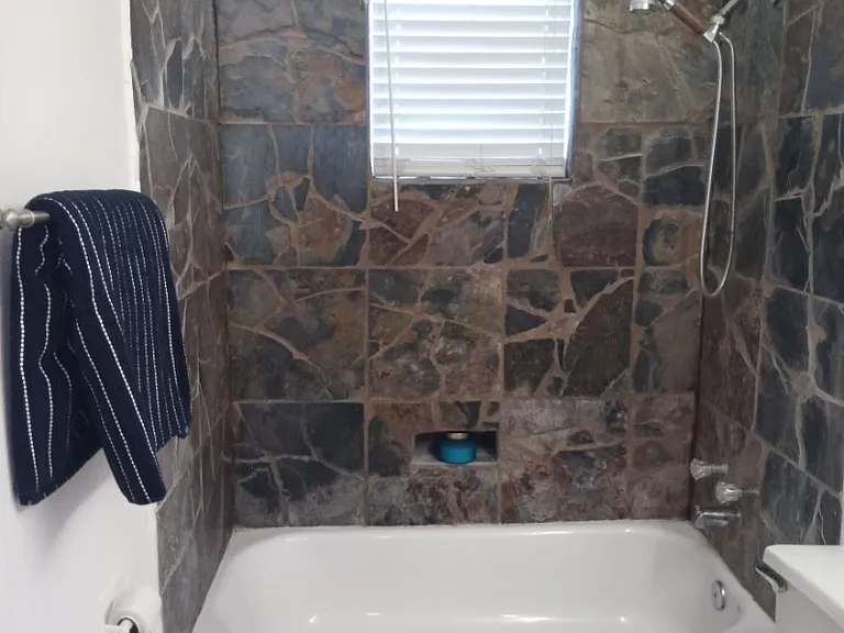 custom tile in the shower