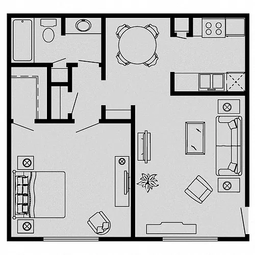Floor plan A
