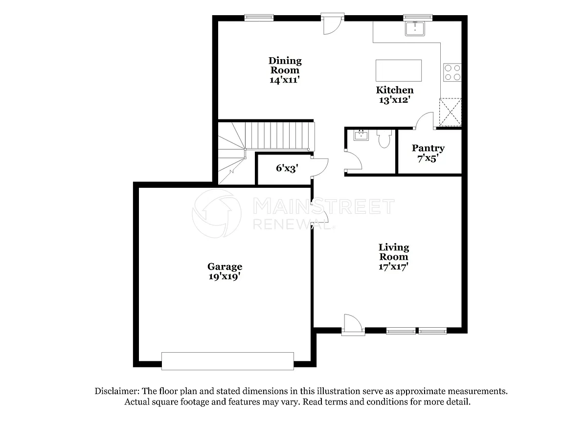 Floor Plan - 13835 Circle Dr