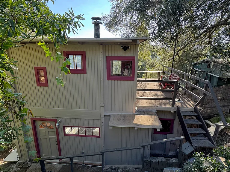 Exterior from private driveway