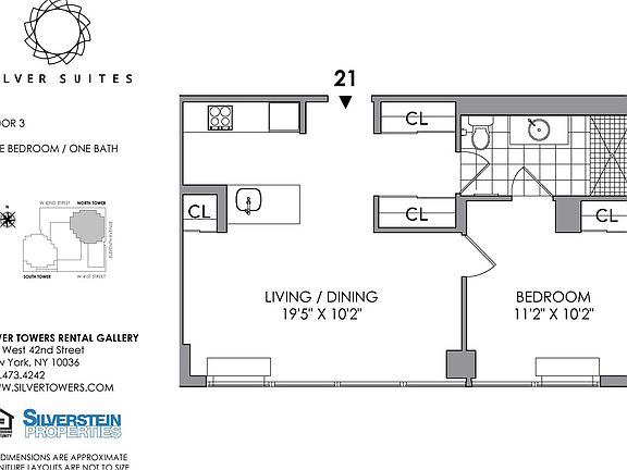 2nd image of 600 W 42nd St #321