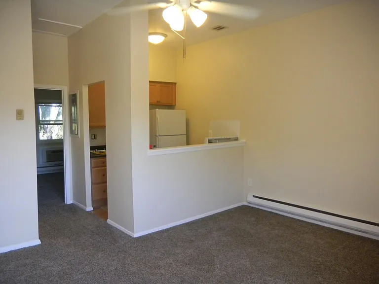 Living Room with view of Kitchen