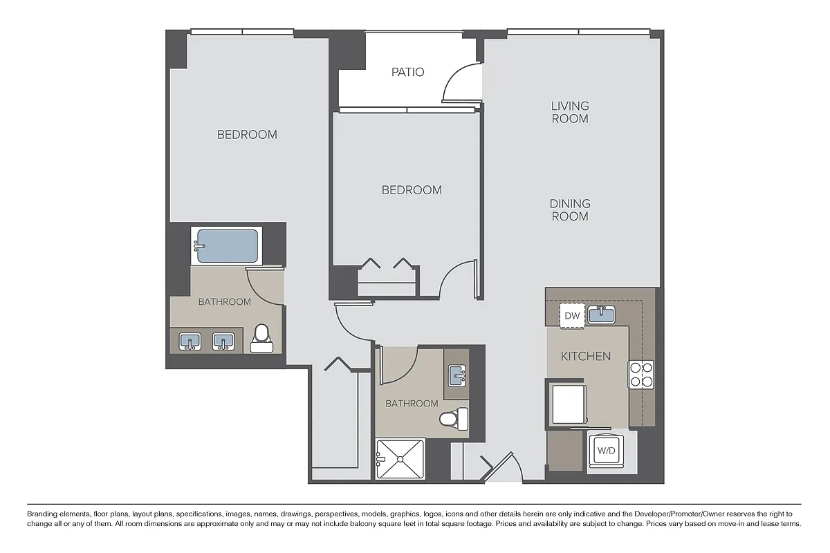 Floor plan Plan 2B