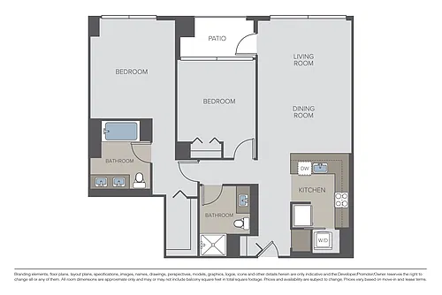 Floor plan Plan 2B