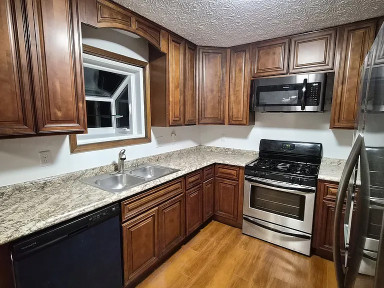 Kitchen with Garden Window